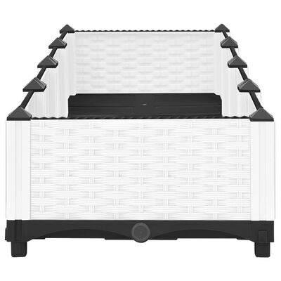vidaXL Raised Bed 160x40x23 cm Polypropylene