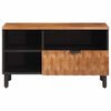 vidaXL TV Cabinet Acacia Brown Finish 80 x 33 x 46 cm Solid Mango Wood