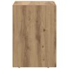 vidaXL Bedside Table Artisan Oak 29.5 x 33.5 x 50 cm Engineered Wood