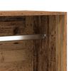 vidaXL Wardrobe Old Wood 100x50x200 cm Engineered Wood