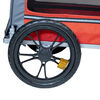 Animal Boulevard Pet Bike Trailer L 130x80x90 cm Red and Grey