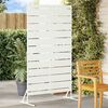 vidaXL Privacy Screen White 100 x 50 x 180 cm Steel