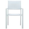 vidaXL 9 Piece Garden Dining Set White