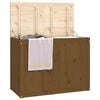 vidaXL Laundry Box Honey Brown 88.5x44x66 cm Solid Wood Pine