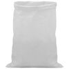 vidaXL Woven Sacks 250 pcs White 30 x 45 cm PP