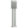 vidaXL Outdoor Floor Lamp Silver 60 cm Stainless Steel