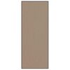 vidaXL Doormat Beige and Black 120 x 300 cm Polypropylene and vinyl