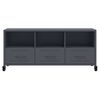 vidaXL TV Cabinet Anthracite 100.5x39x43.5 cm Steel