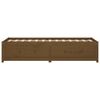 vidaXL Day Bed without Mattress Honey Brown 90x190 cm Single Solid Wood Pine