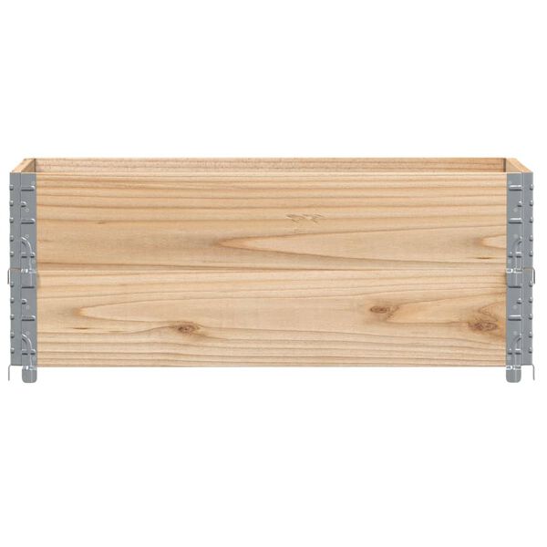vidaXL Garden Planter 100x50 cm Solid Wood Pine