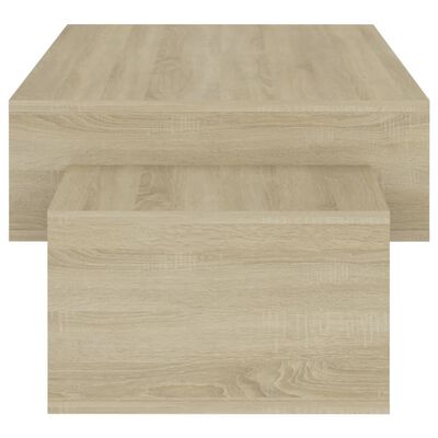 vidaXL Coffee Table Sonoma Oak 105x55x32 cm Engineered Wood