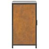 vidaXL Kitchen Storage with Shelf Rusty 60 x 50 x 92 cm Steel