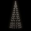 vidaXL LED Christmas Tree 200 LEDs Cold White 180 cm