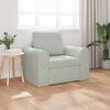vidaXL Folding Sofa Bed Light Grey 98 x 71 x 83 cm Velvet
