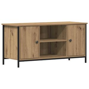 vidaXL TV Cabinet Artisan oak 100 x 40 x 50 cm Engineered wood
