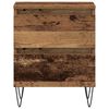 vidaXL Bedside Cabinet 2 pcs Old wood 40 x 35 x 50 cm Engineered wood