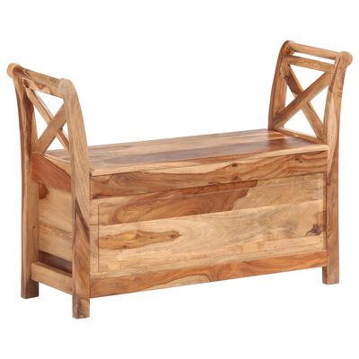 vidaXL Bench 103x33x72 cm Solid Sheesham Wood