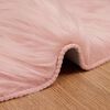 vidaXL Faux Sheepskin Rug Tafalla Pink 80 x 120 cm Polyester