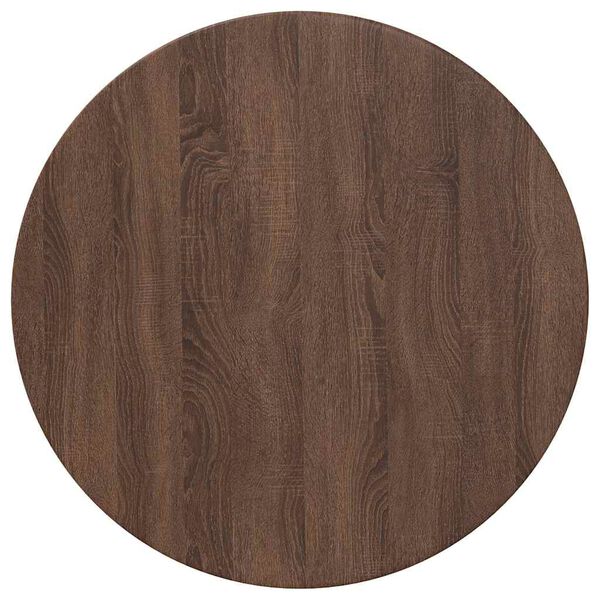 vidaXL Table Top Brown oak 70 x 70 x 1.5 cm Engineered Wood