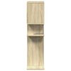vidaXL Room Divider Bookcase Sonoma Oak 92x29x112 cm Engineered Wood