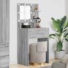 vidaXL Bedroom Dressing Tables Grey Sonoma 80 x 39.6 x 135 cm