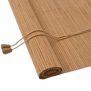 vidaXL Roller Blind Brown 70 x 220 cm Bamboo