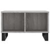 vidaXL Coffee Table Grey Sonoma 60x50x36.5 cm Engineered Wood