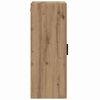 vidaXL Wall Mounted Cabinet Artisan Oak 34.5 x 34 x 90 cm