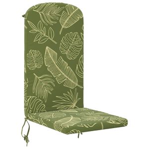 vidaXL Sun Lounger Cushion GEMERT 100% Polyester Leaf Design