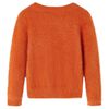 Kids' Sweater Knitted Burnt Orange 104