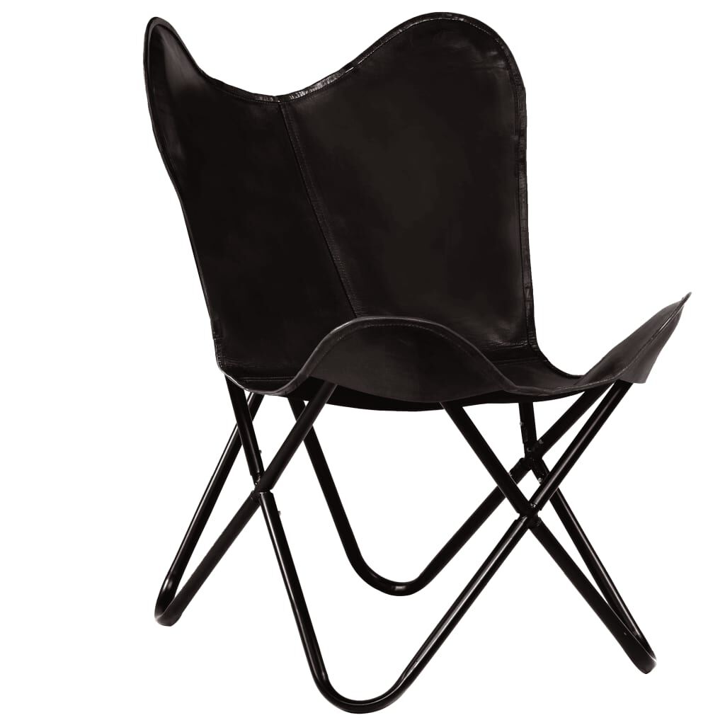 Vidaxl butterfly discount chair leather