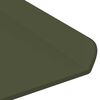 vidaXL Floating Shelf 2 pcs Olive Green 100 x 18 x 2.5 cm Steel