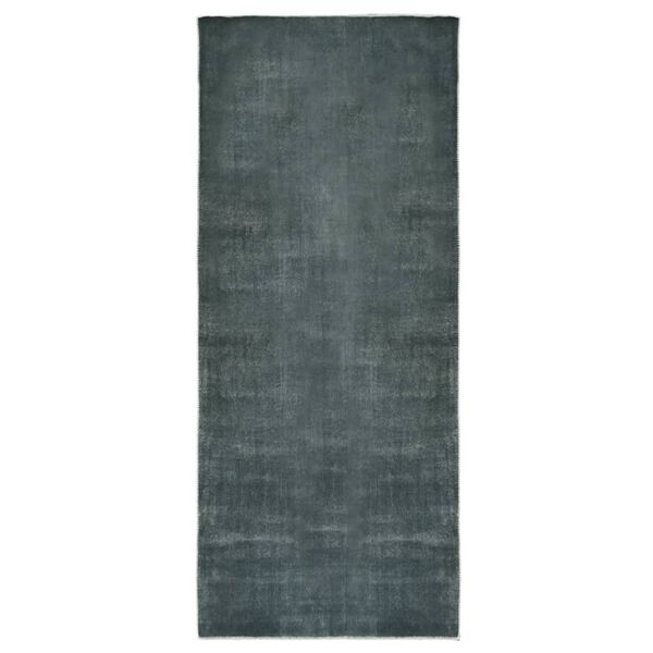 vidaXL Carpet Runner Washable Foldable Grey 60x200 cm Polyester