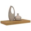 vidaXL Wall Shelf Wall-mounted Beige 50 x 23 x 4 cm Engineered Wood