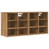 vidaXL Shoe Cabinets 2 pcs Artisan Oak 52x30x50 cm