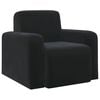 vidaXL Armchair Black Velvet