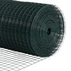 vidaXL Welded Wire Fence Green 1 x 50 m Steel