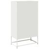 vidaXL Highboard White 68x39x123 cm Steel
