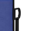 vidaXL Retractable Side Awning Blue 160x500 cm