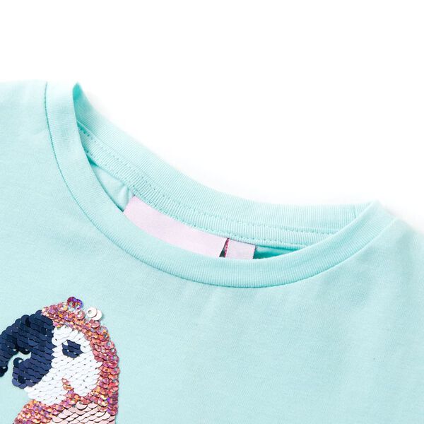 Kids' T-shirt Light Aqua 116