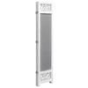 vidaXL 5-Panel Room Divider Grey 175x165 cm Fabric