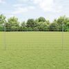vidaXL Fence and Post Silver 1.2 x 25 m Steel