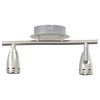 vidaXL Ceiling Spotlight with Spotlights Nickel 27 x 10 x 12 cm Metal