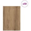vidaXL Decor Panels 50 pcs Artisan Oak 21 x 30 x 0.27 cm