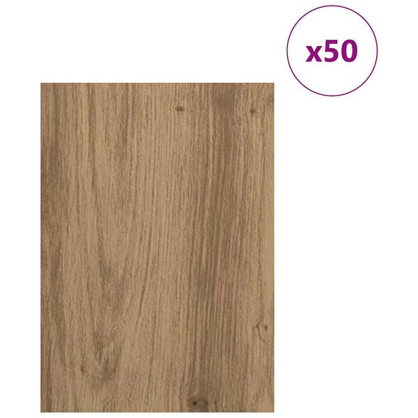 vidaXL Decor Panels 50 pcs Artisan Oak 21 x 30 x 0.27 cm