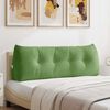vidaXL Back Pillow Light Green 140 x 24 x 50 cm Velvet