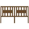 vidaXL Headboard Honey Brown 206x4x100 cm Solid Wood Pine