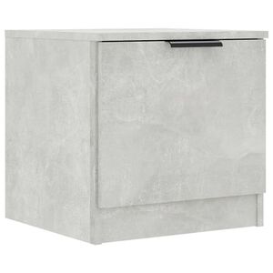 vidaXL Bedside Cabinet Concrete Grey 40x39x40 cm