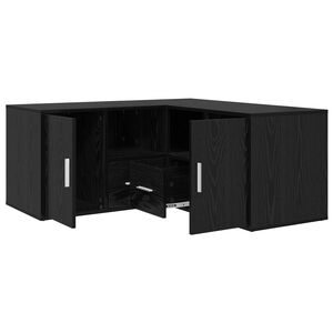 vidaXL Corner Cabinet 2 pcs