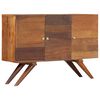 vidaXL Sideboard Brown Solid Reclaimed Wood 110x30x75 cm